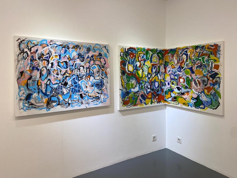 Carbon, installation view