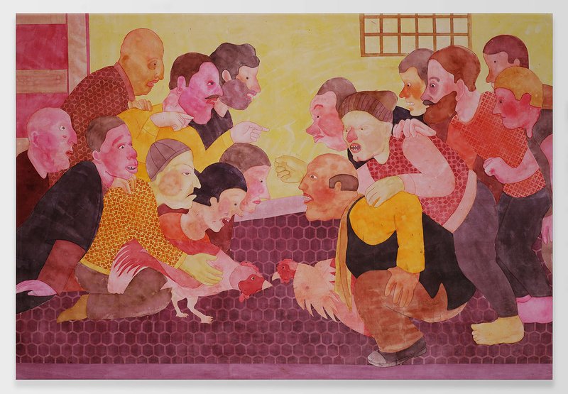 Orkideh Torabi, Cockfighting, 2022