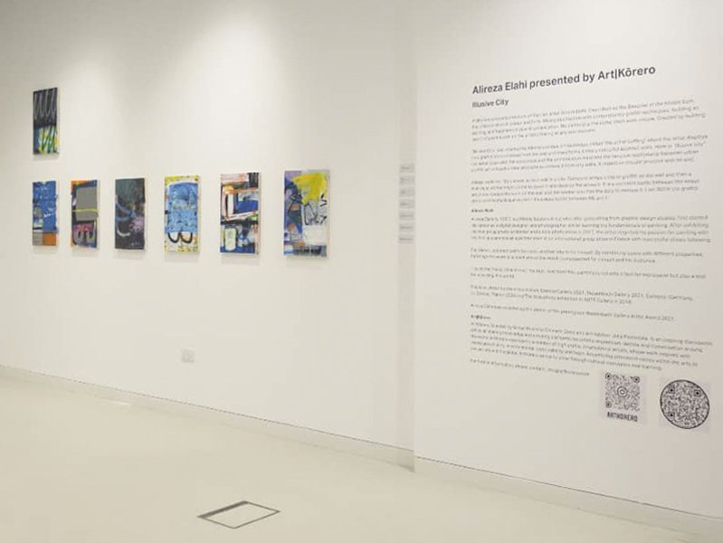 Illusive City, installation view