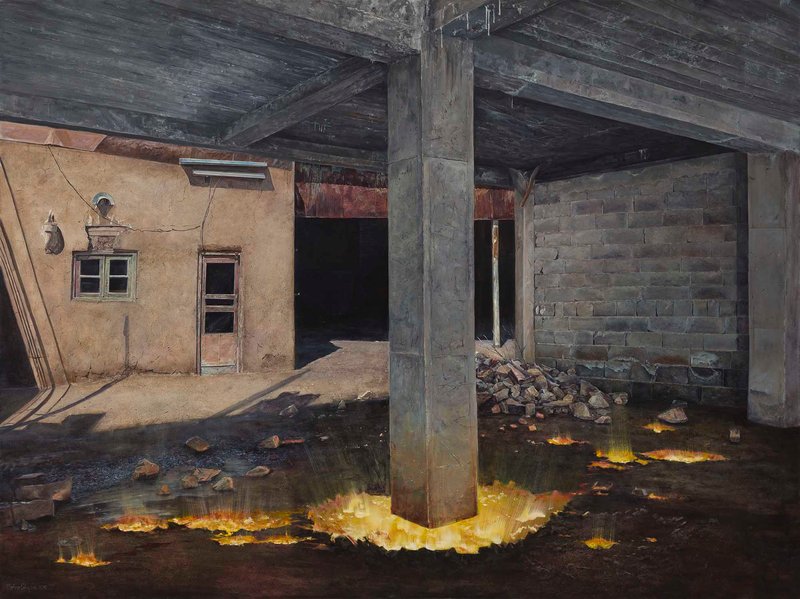 Zahra Ghyasi, Flashes, Ain al-Qudat al-Hamadhani, 2019