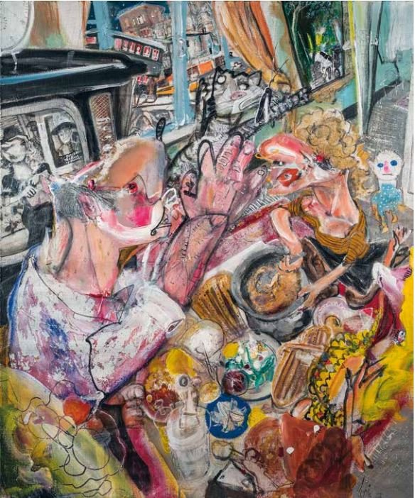 Arsia Moghaddam, Family Mealtime, 2020