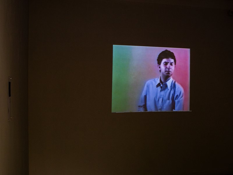 Sirous Telling Jokes, installation view