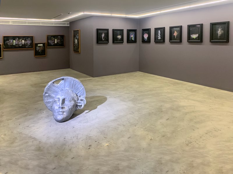 آثار اخیر در دوران قرنطینه ، نمای چیدمان