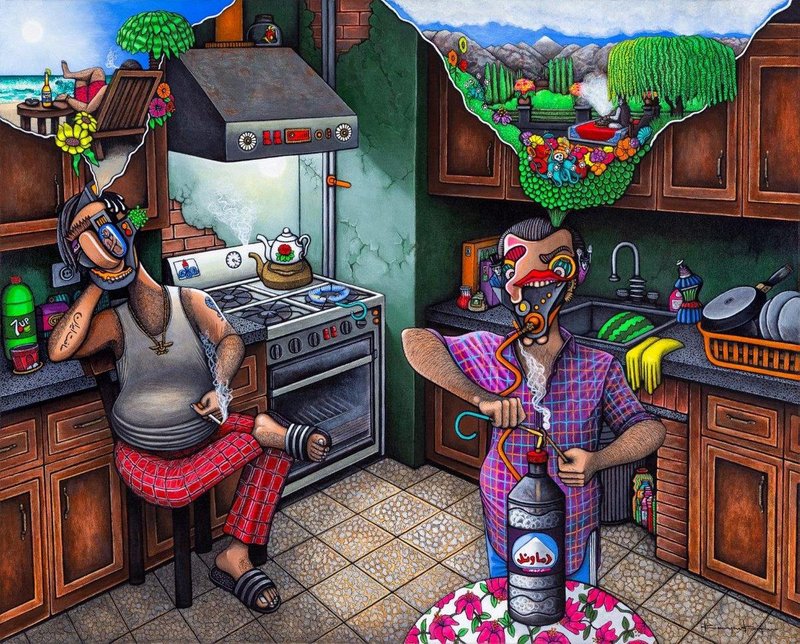Kamyar Kafaie, Untitled, 2021
