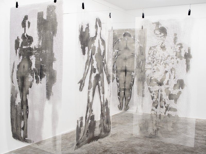 Hanged Roots, installation view