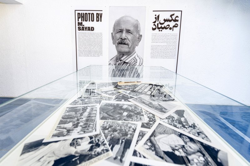 عکس از م. صیاد - عکس های جنگ، نمای چیدمان
