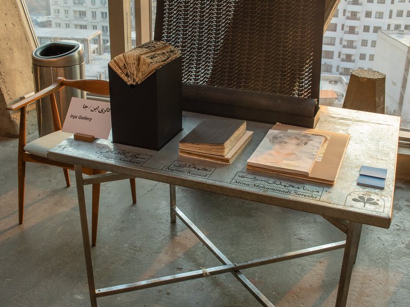 Installation view.