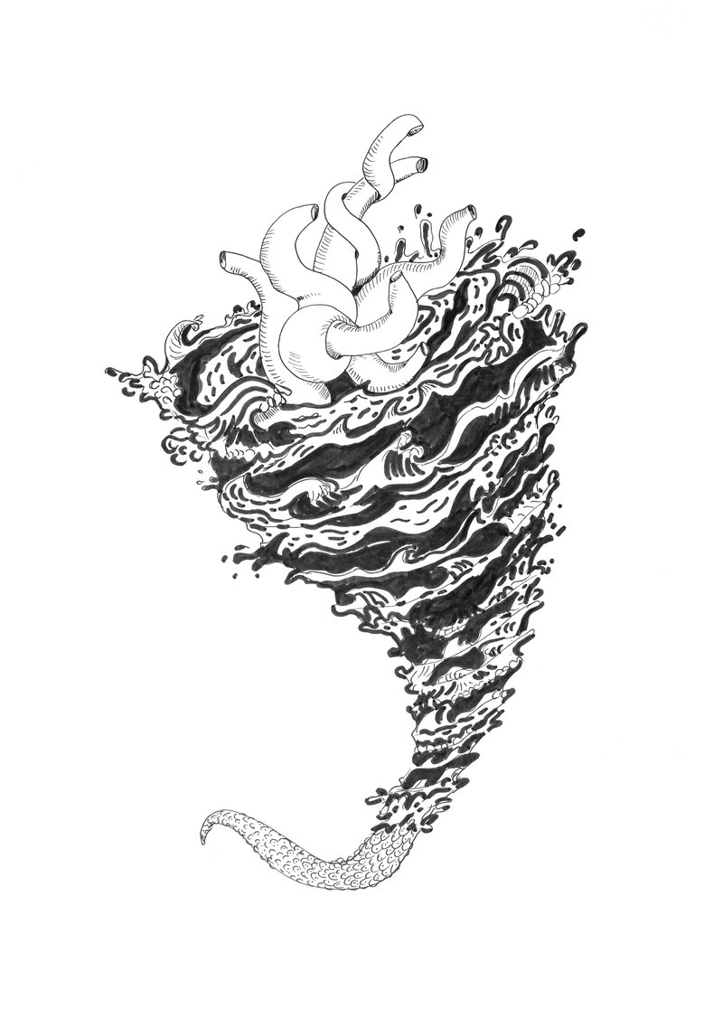 Shokoufeh Khoramroodi, Scylla and Charybdis, 2018