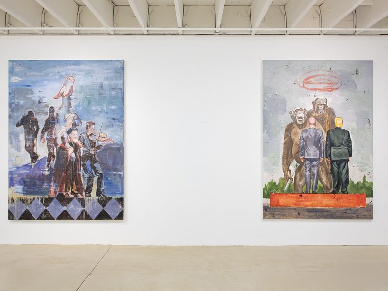 A Gaze Through Time, installation view