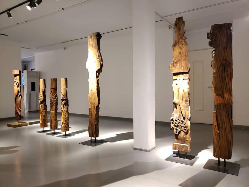 چوب خط ، نمای چیدمان