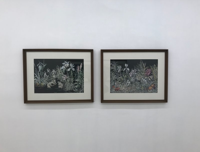 The Beginning of Landscape, installation view