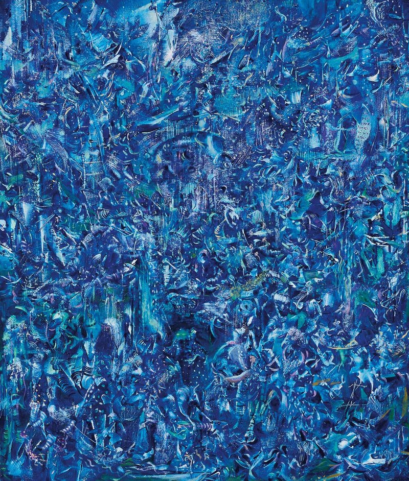 Ali Banisadr, At Sea, 2011
