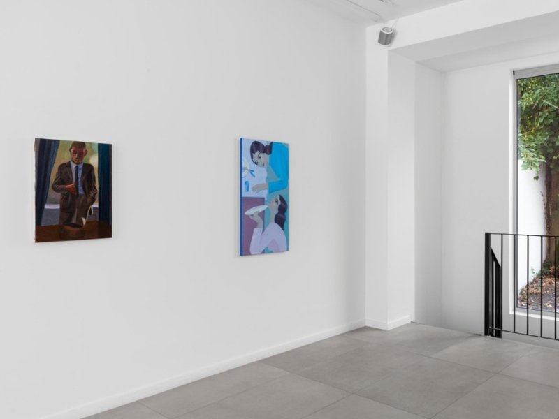 Installation view.