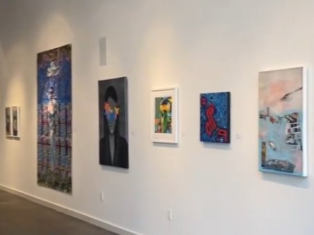 SF Blue 2021, installation view