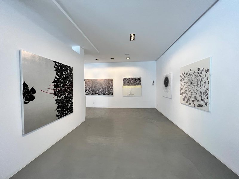 "In the Beginning Was the Word" Edition II, installation view