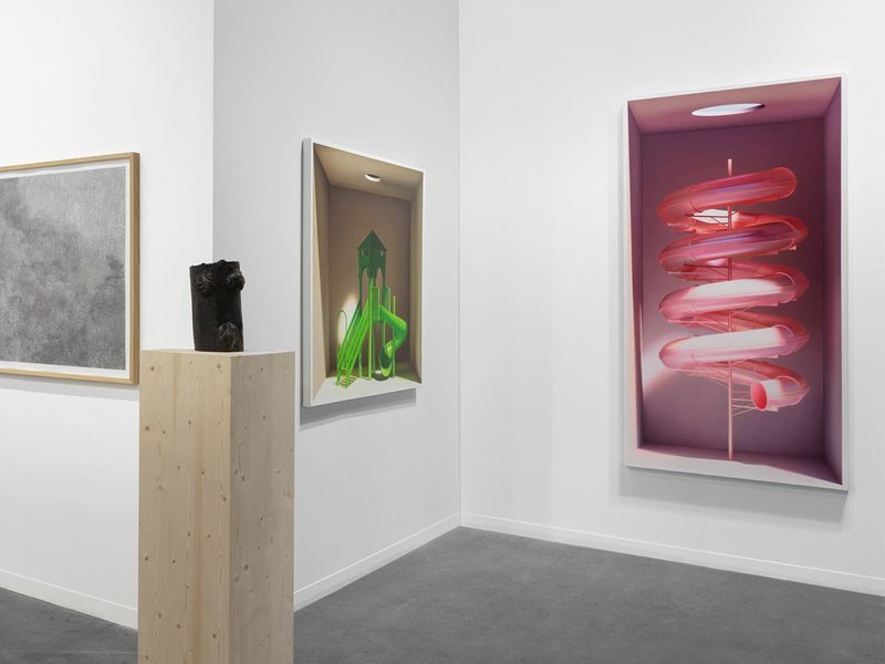 Installation view.
