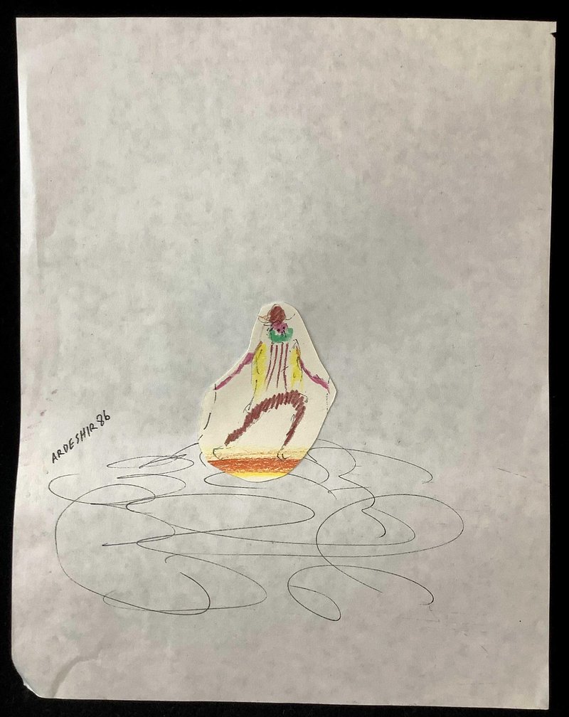 Ardeshir Mohassess, Untitled, 1986