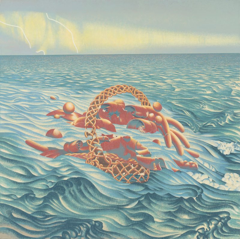 Meghdad Lorpour, A Burning of the Sunset, 2024