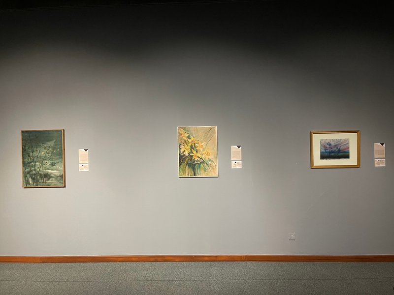 According to the Women's Report, Installation view.