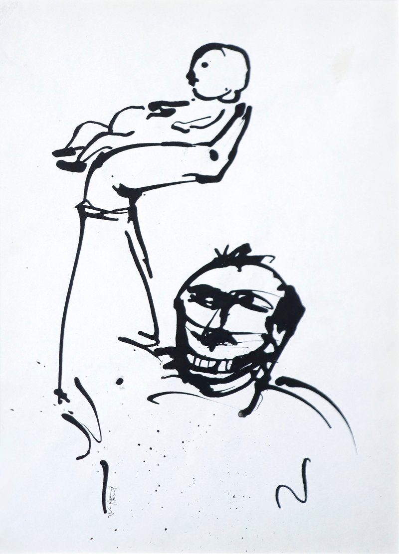 Alireza Espahbod, Untitled, 1988