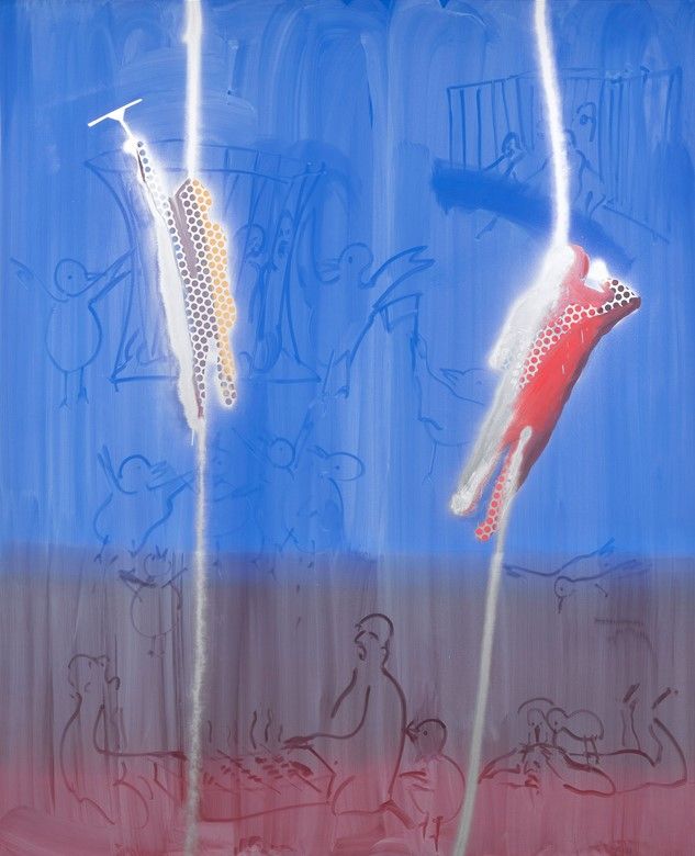 Tala Madani, Silver Lining, 2025