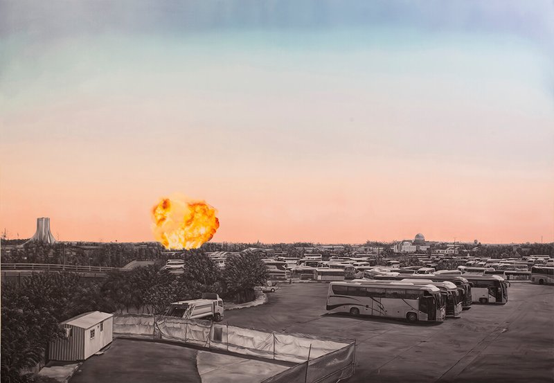 Zahra Ghyasi, Repetition, 2016