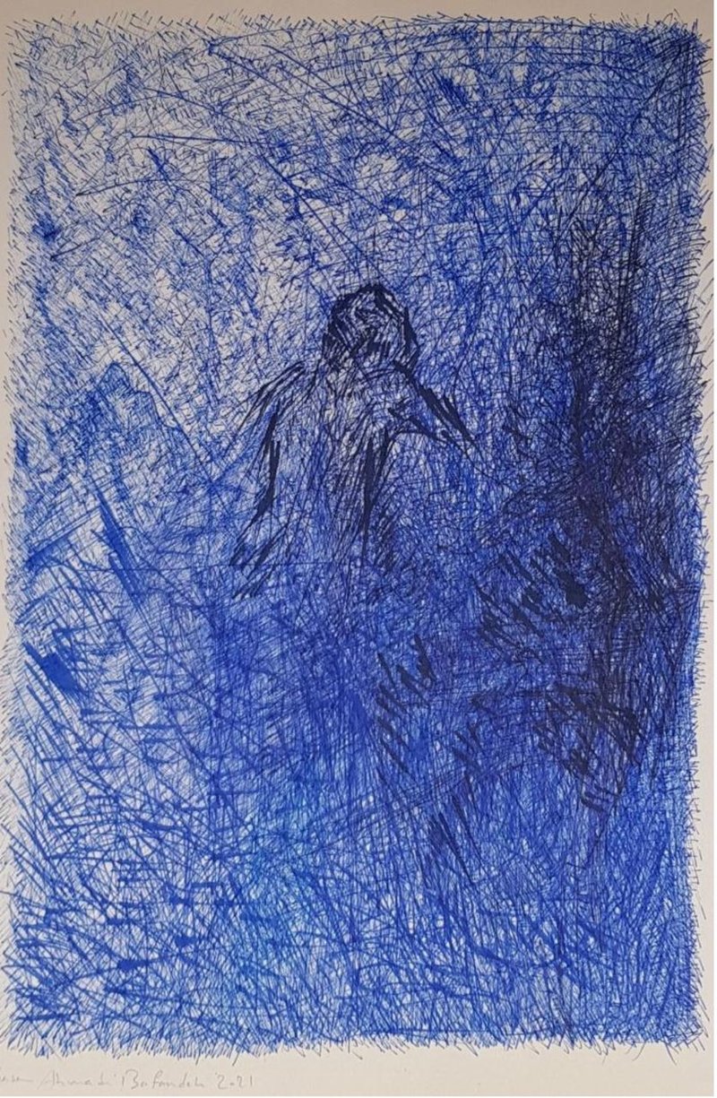 Ghasem Ahmadi Bafandeh, Untitled, 2021