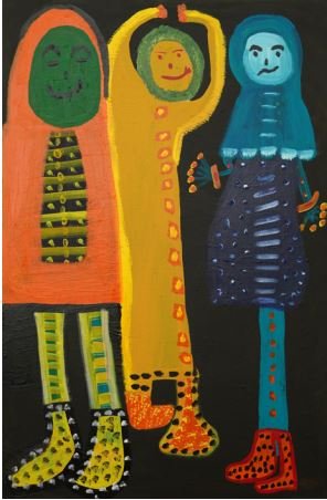 Akram Sartakhti, Three Girls, 0