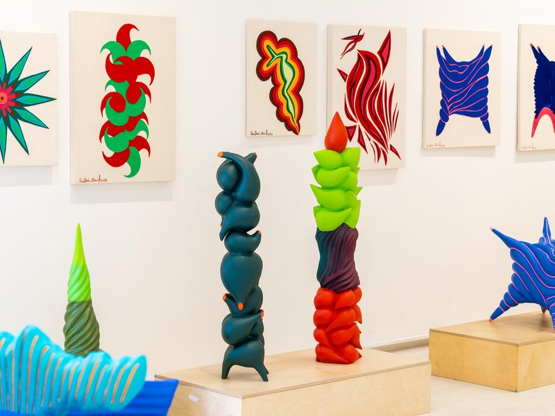 Raqs-e Besmel, installation view