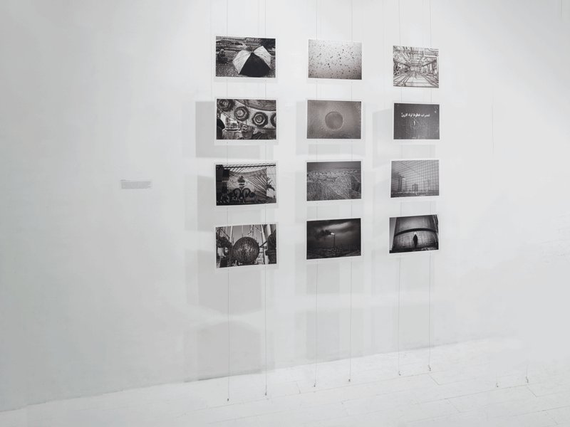The Shape of Oil, installation view
