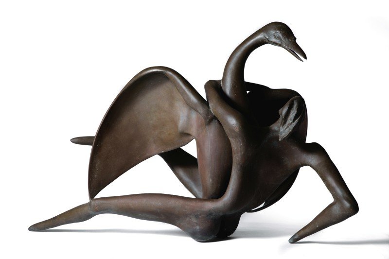 Bahman Mohassess, Leda e il cigno, 1979