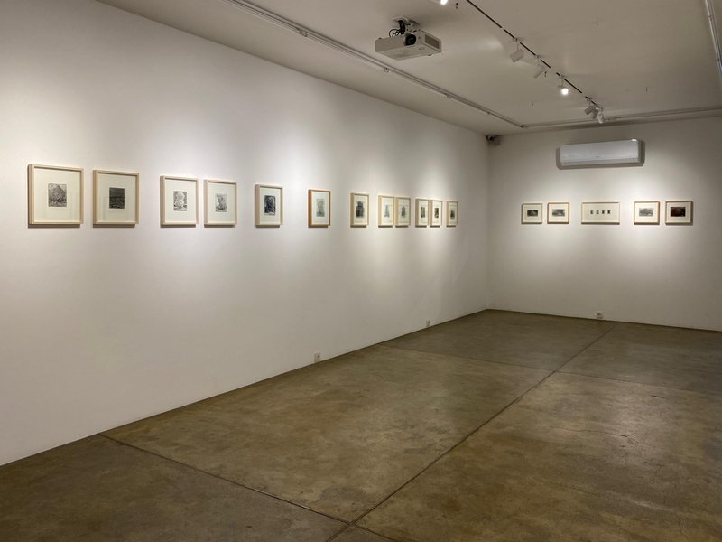 Drawings, installation view