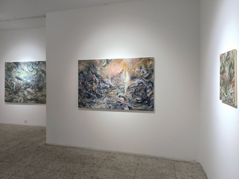 Brink of Upheaval, installation view
