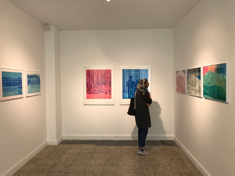 Three Person Exhibition, installation view
