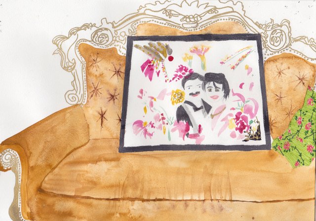 Elham Rokni, Mehrdad on the Couch, 2014