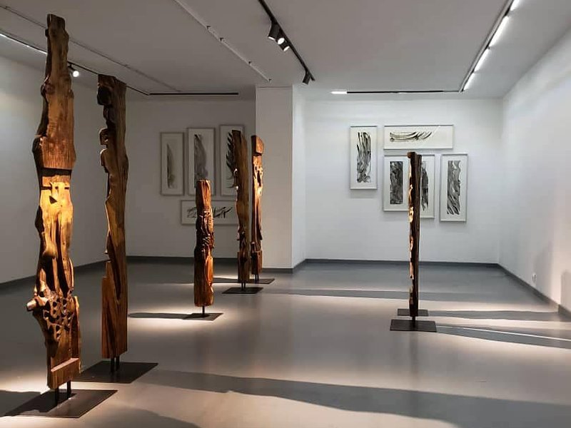 چوب خط ، نمای چیدمان