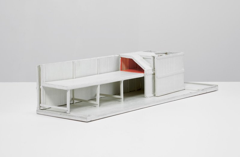 Siah Armajani, Thomas Jefferson's House: East Wing, Night House, 1976