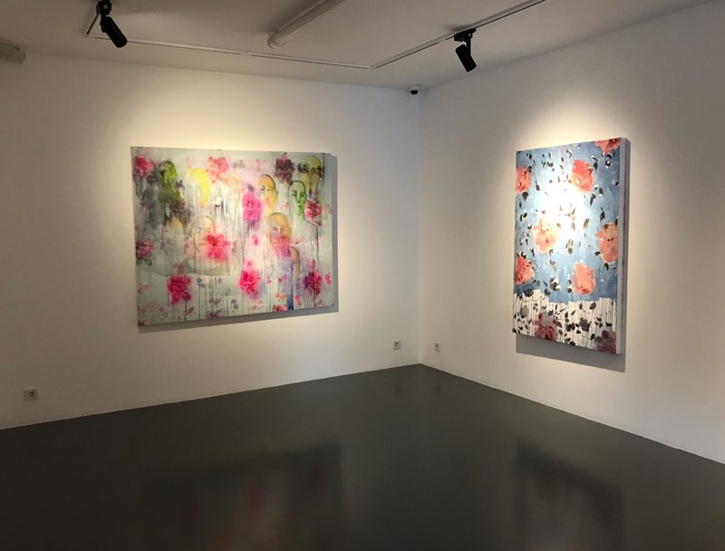 I Left Myself Somewhere, installation view