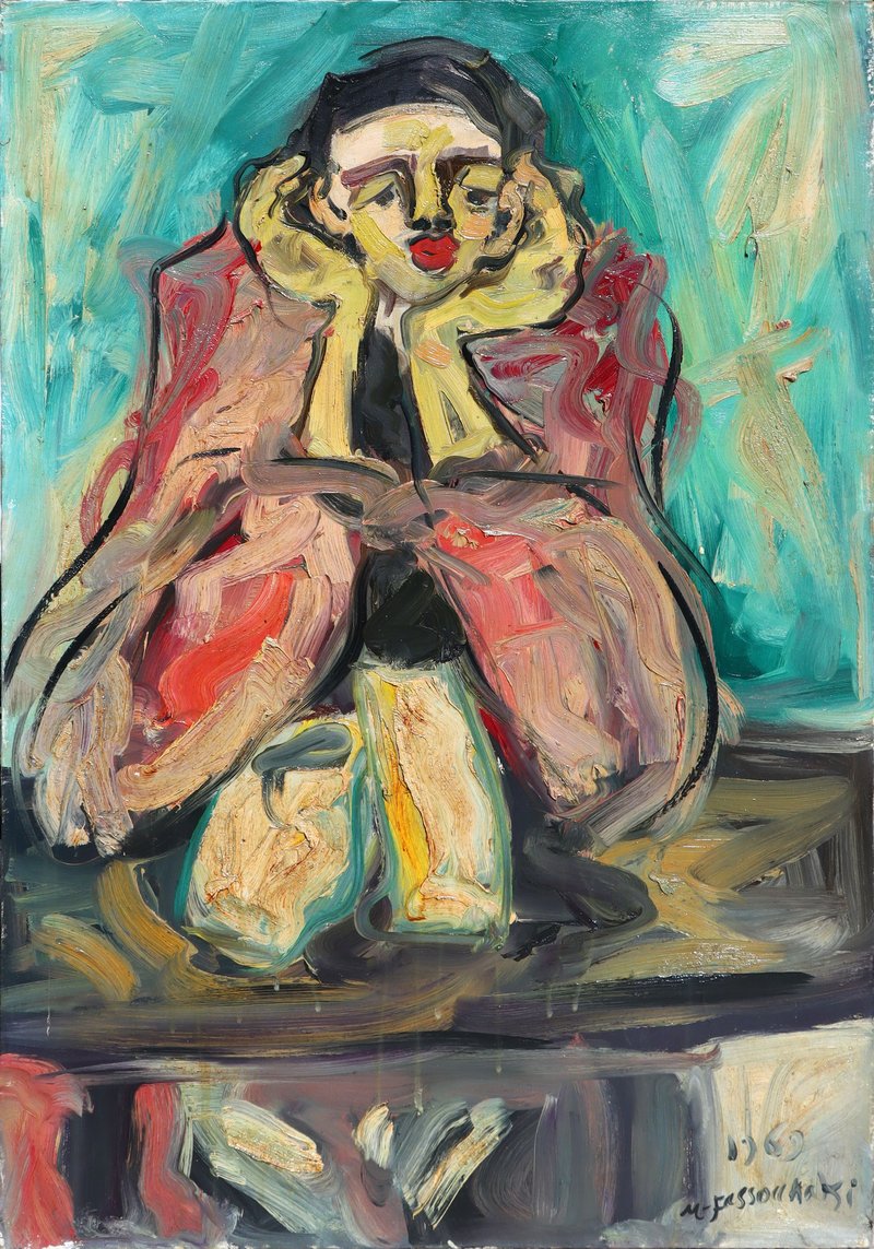 Mohammad Fassounaki, Untitled, 1969
