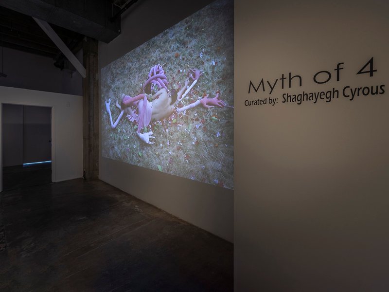 Myth of Four, installation view
