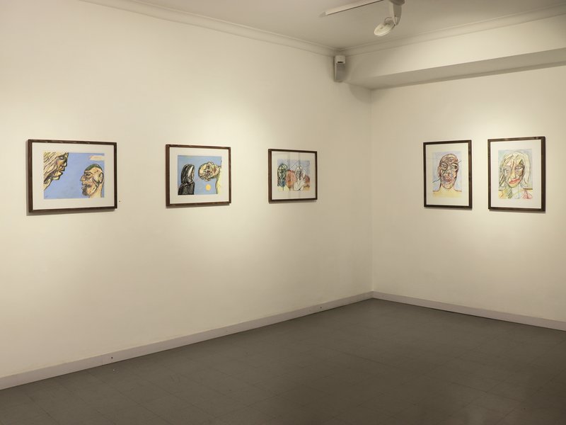 Installation view.