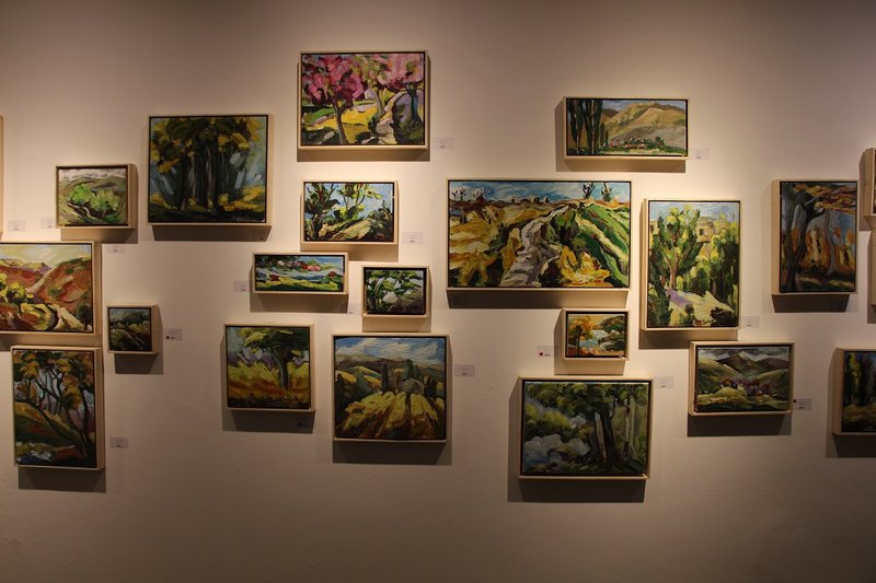 Along the Nature, installation view