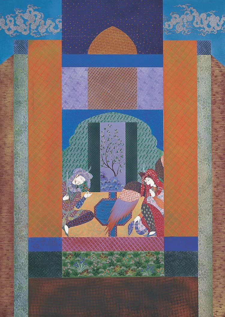 Farah Ossouli, How Sweet to Me That Vanished Season When with My Friend I Joyed! The Remnant of My Time Wasted, and Was of Wisdom Void., 2006