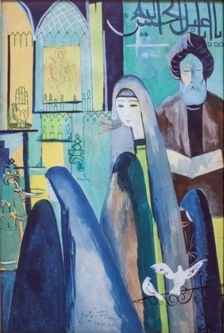 Houshang Pezeshknia, Untitled, 1973