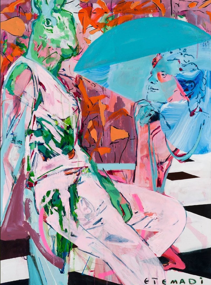 Elham Etemadi, An Admirer, 2021
