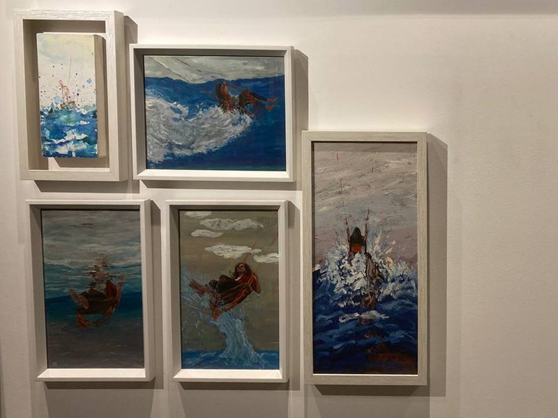 زندگی کن همانند دریا، نمای چیدمان