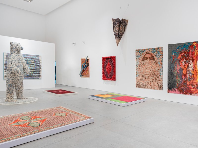 Carpet of Eden, Gardens of Fantasy, installation view