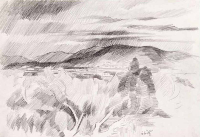 The Late Ali Golestaneh, Untitled, 1982