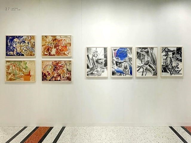 Installation view.