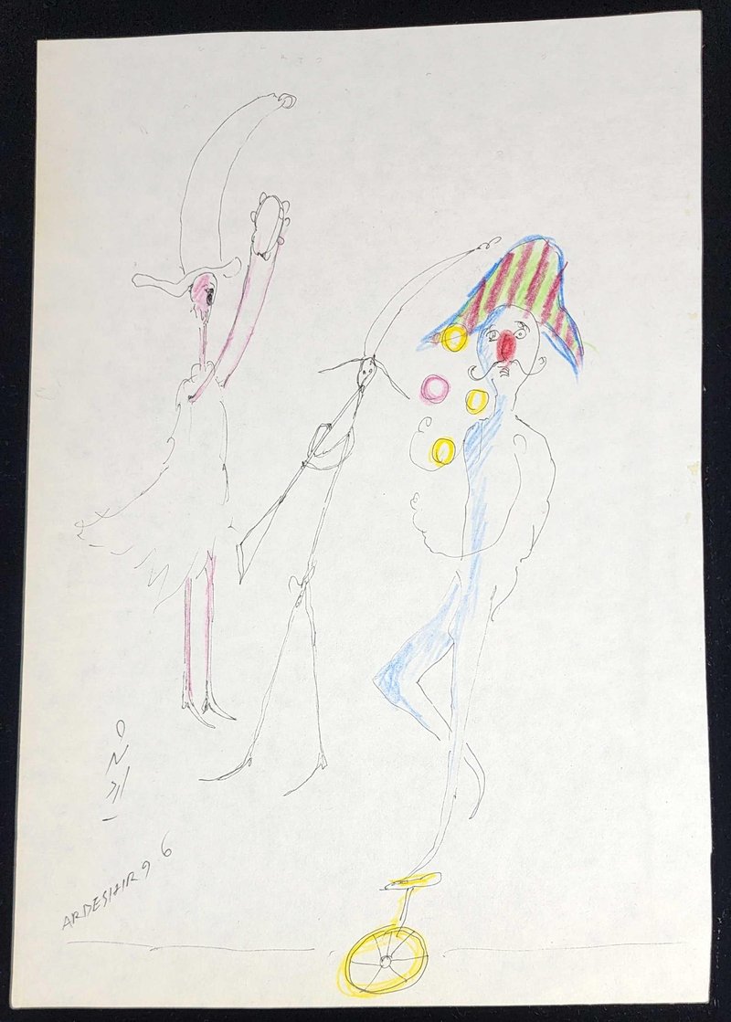 Ardeshir Mohassess, Untitled, 1996